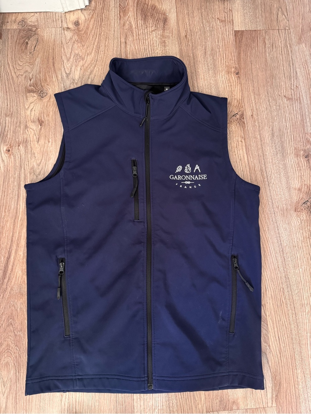 Men’s Navy Softshell Vest
